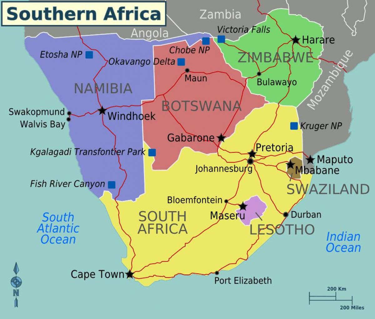 Mapa de maputo Swazilàndia